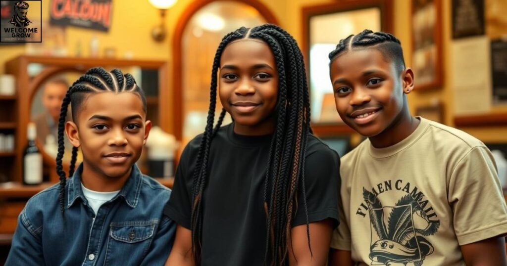 Cornrows and braided hairstyles for teens - protective creative