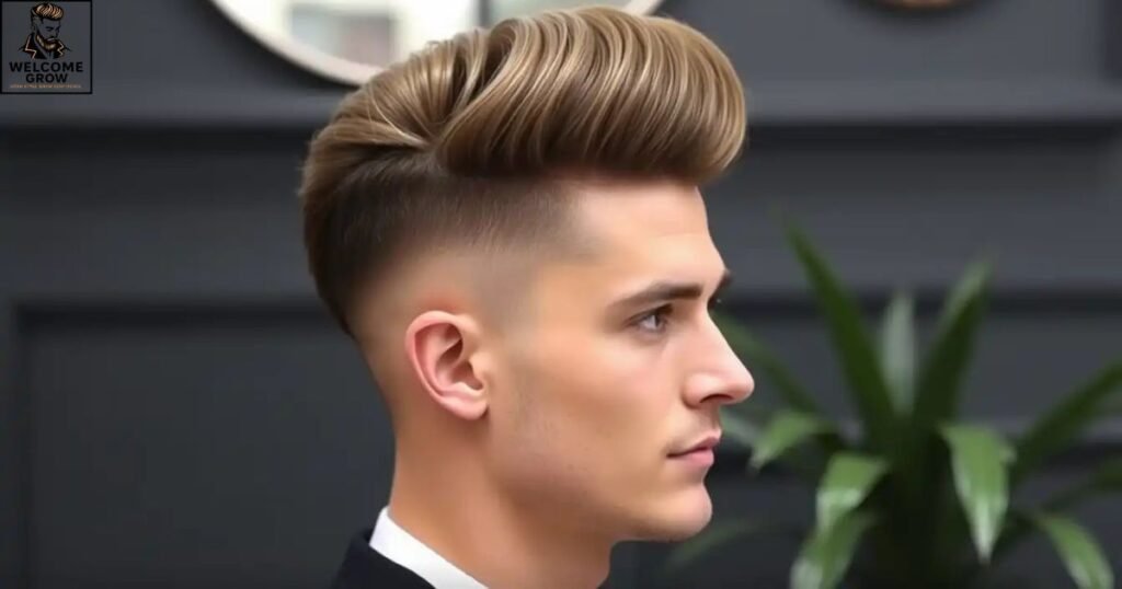 Extra long pompadour haircut for teens - voluminous dramatic