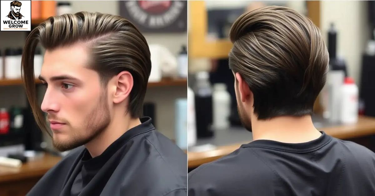 Slicked-back flow surfer hairstyles for men