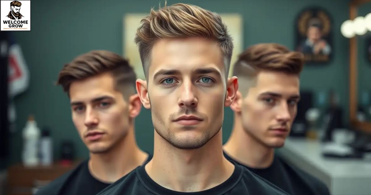 Textured French crop surfer hairstyles for men