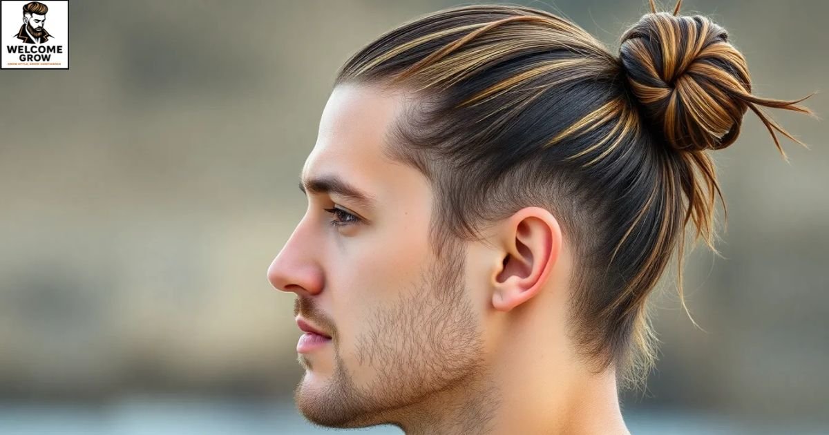 Top knot and man bun surfer hairstyles for men