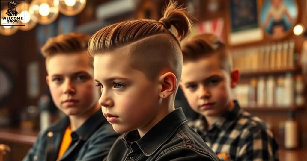 Undercut ponytail hairstyle for teens - sleek bold look