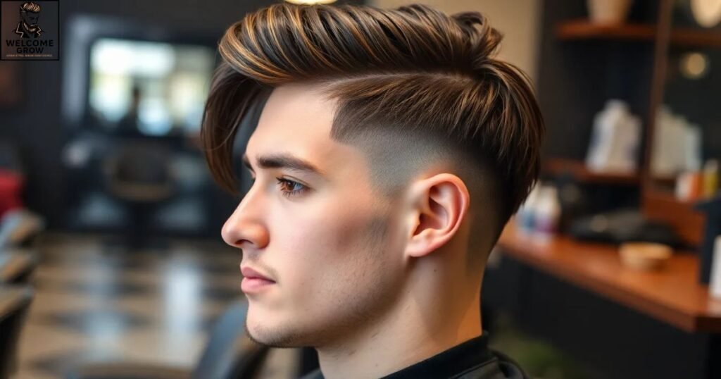 Undercut with bangs haircut for teens - bold trendy look