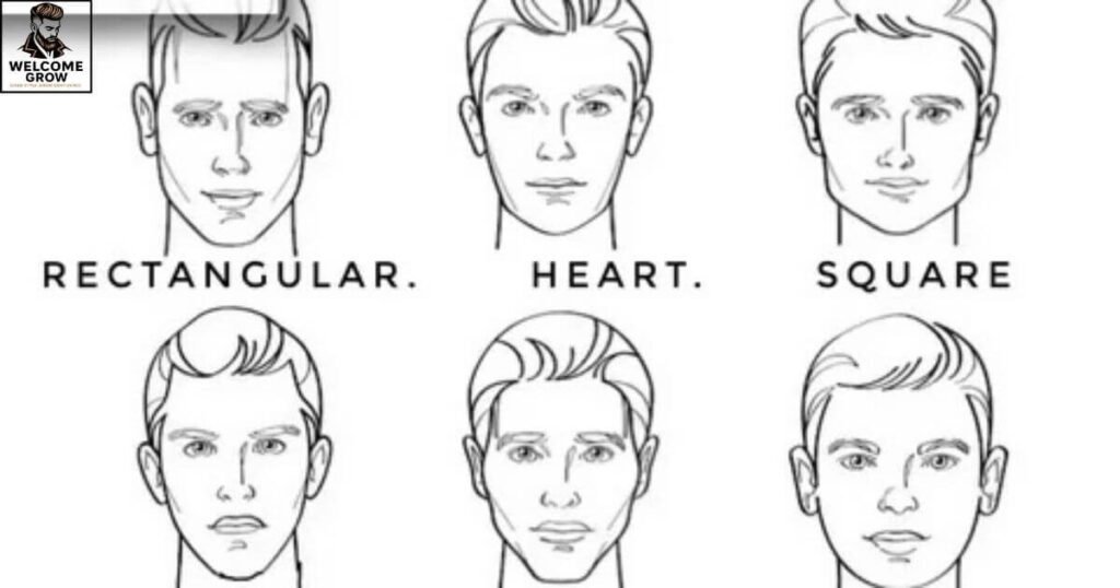 Oval square diamond heart faces with matching mullet styles