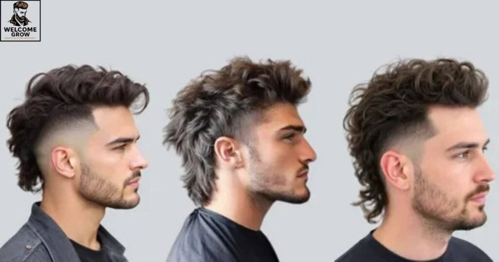 Mullet hairstyle evolution from 1970s to present infographic