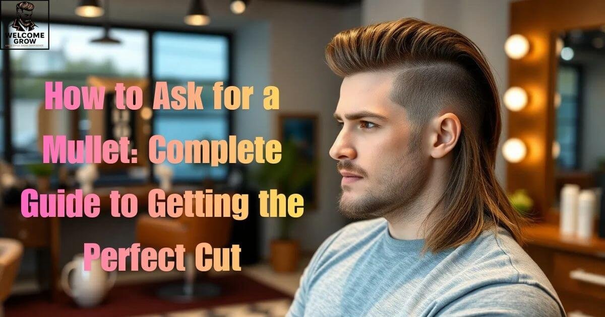 How to ask your barber for a mullet haircut with a modern mullet hairstyle example